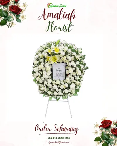 Krans Bunga Duka Cita di Sembiran